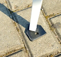 Outsunny 10' x 20' Pop Up Canopy Party Tent with 4 Removable Sidewalls - Brown(m-9)