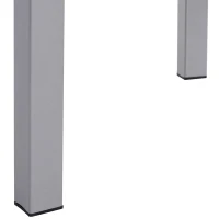 HOMCOM 5 Piece Dining Table Set for 4, Rectangular Kitchen Table and Chairs, Dining Room Set for Breakfast Nook, Small Space, Apartment, Dinette, Space Saving(m-13)