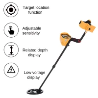 Outsunny Metal Detector Water-resistant Search Coil(m-6)