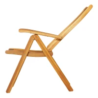 Outsunny Acacia Wood 9 Piece Extendable Oval Patio Dining Table Set(m-6)