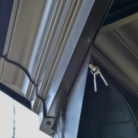 Outsunny 15' x 15' Octagon Hardtop Gazebo with Galvanized Steel Roof, Aluminum Frame, Permanent Pavilion Outdoor Gazebo Canopy with Netting for, Patio, Garden, Backyard, Deck, Lawn, Black(m-12)