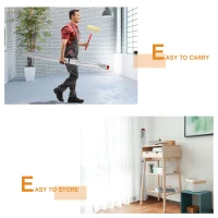 HomCom Multi-Purpose Folding Aluminum Ladder with 5 Platforms, for Indoor & Outdoor Use & a 330lbs Capacity, 73.5" Tall(m-5)