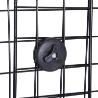 PawHut Adjustable Dog Car Barrier for SUV Vehicle Car Cargo Trunk Wire Mesh Universal Backseat Car Pet Barrier, Pet Safety(m-10)