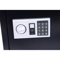 Open Box HomCom 19" x 14" x 4" Digital Wall Mounted Home Security Storage Safe - Black(m-10)
