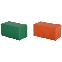 Soozier 11-Piece Indoor Lightweight Stackable Big Soft Phthalate-Free Foam Multicolor Blocks for Toddlers 1-3 Years Old(m-11)