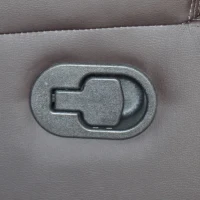 HomCom Faux Leather Heated Vibrating Recliner Chair with Remote - Dark Brown(m-7)