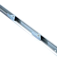 HomCom 6' Rustic Interior Sliding Barn Door Mounting Hardware Kit - Silver(m-7)