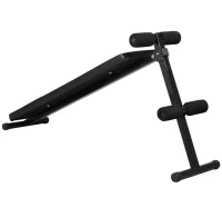 Soozier Portable Universal Decline Sit Up Bench - Black(m-2)