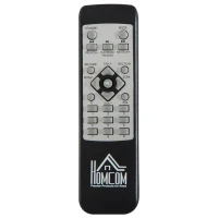 HomCom 50 Watt Portable Bluetooth Subwoofer Speaker System with LED Party Lights(m-8)