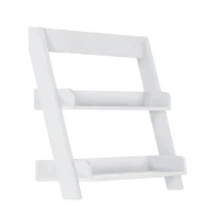 Monarch 24" 2-Tiered Bathroom Wall Mount Open Storage Shelf - White(m-1)