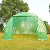 Outsunny 20' x 10' x 7' Portable Walk-In Garden Greenhouse(m-6)
