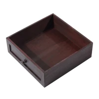 HomCom 40" Rustic Wooden 3 Drawers and Baskets Storage Bench - Chestnut Brown(m-7)