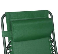 Outsunny Reclining Zero Gravity Chair - Green(m-6)