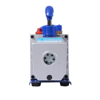 HomCom Single-Stage 4 CFM Rotary Vane HVAC Refrigerant Handheld Vacuum Pump(m-4)