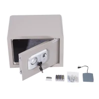 HomCom 13.8" Fingerprint Digital Electronic Gun Safe Box w/ Keypad Lock Security(m-6)