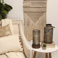 Stratton Laser Cut Distressed Lantern(m-2)