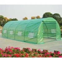 Outsunny 20' x 10' x 7' Portable Walk-In Garden Greenhouse(m-3)
