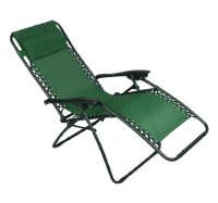 Outsunny Reclining Zero Gravity Chair - Green(m-4)