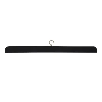 Open Box HomCom 32" x 24" Wooden Wall Mounted Jersey Memorabilia Shadow Box Display Case with Latch - Black(m-7)