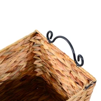 HomCom 2 Piece Wicker Nesting Baskets(m-6)