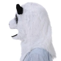 HOMCOM Realistic Mouth Mover Hood Halloween / Cosplay Costume  Panda(m-7)