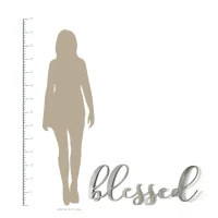 Stratton Oversized Blessed Metal Sign(m-2)