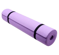 Soozier Extra Thick Non-Skid Deluxe Yoga Mat w/ Carrying Bag - 71" x 24" x 5/16" - Purple(m-1)