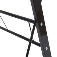 HomCom 30” Modern Glasstop Office Computer Workstation Desk(m-7)