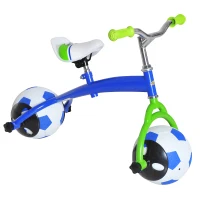 Qaba Kids Balance Bike with Soccer Ball Tires(m-6)