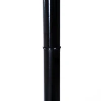 HomCom 69" Metal Coat Garment Rack with Umbrella Stand - Black(m-7)