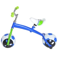 Qaba Kids Balance Bike with Soccer Ball Tires(m-5)