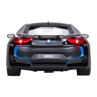 Aosom 1/14 Scale BMW i8 Remote Control Car - Black(m-4)