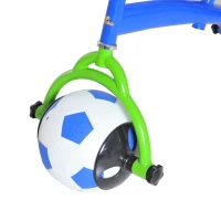 Qaba Kids Balance Bike with Soccer Ball Tires(m-12)