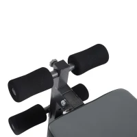 Soozier Adjustable Folding Ab Decline Sit-Up Bench with Resistance Bands(m-7)