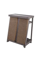 New Age Pet Kitty Korner w/Bed and Scratch Pad - Grey(m-1)