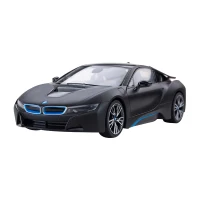 Aosom 1/14 Scale BMW i8 Remote Control Car - Black(m-1)