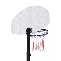 Soozier Junior Basketball Stand System Portable Adjustable W/ Wheels(m-8)
