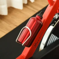 Soozier Upright Stationary Exercise Cycling Bike with LCD Monitor(m-7)