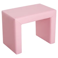 Qaba Kids Armchair 2-in-1 Multifunctional Children Armchair Kids Table & Sofa Set Pink(m-9)