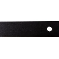 HOMCOM Antique Cabinet Sliding Barn 6FT Wood Door Hardware Kit Closet Hanger Set Coffee(m-9)