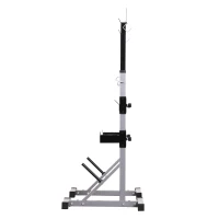 Soozier Barbell Rack Stand Power Rack Squat Barbell Cage Bench Stand, Heavy Duty Adjustable for Home Fitness(m-5)