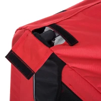 PawHut Pet Bike Trailer Bike Cart Bicycle Dog Cat Travel Carrier Foldable Red(m-11)