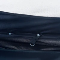 PawHut Pet Bike Trailer Bike Cart Bicycle Dog Cat Travel Carrier Foldable Blue(m-11)