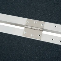 HOMCOM Portable Wheelchair Ramp 4ft Foldable Scooter Mobility Easy Access Carrier Ramp(m-7)