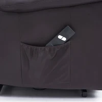 [Pick Up] HOMCOM Leathered Electric Lift Chair Elder People w/ Remote Brown(m-10)