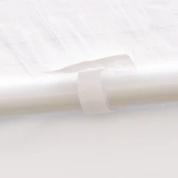 Outsunny Wedding Tent Portable Folding Garden Party Gazebo with 8 Walls Waterproof with PVC Coating UV Resistant  High Performance Polyester White(m-10)