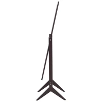 HOMCOM Free-standing Full-length Jewellery Dressing Mirror Angle Adjustable Living Room Bedroom  Dark Brown(m-5)