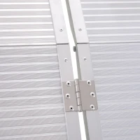 Homcom Portable Ramp 10.2ft Foldable Wheelchair Ramp Scooter Mobility Carrier Ramp, Aluminum Alloy(m-12)