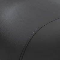 HOMCOM Massage Stool Adjustable Hydraulic Rolling Salon Swivel Saddle Chair Spa Beauty Massage Seat Black(m-9)