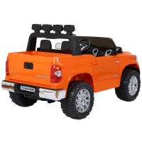 Aosom Electric Ride On Cars Licensed Toyota Tundra Kids Ride On Truck w/ Remote Suspension Wheels Music Function(m-6)